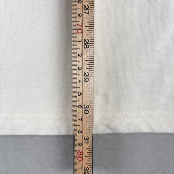 Nike Sportswear The Nike Tee Max 90 Long Sleeve Mens L Off White Cream Shirt EUC - Picture 9 of 13